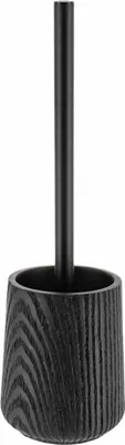 Produktbild von TENDANCE | Toilettenbürste - WC Bürste - Klobürste - 11x11x36 cm - aus Polymerharz - schwarz - für Badezimmer
