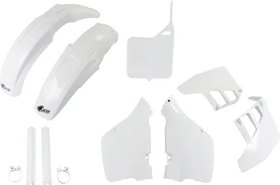 Immagine prodotto di Ufo Suzuki Rm 125 1989-1991 Sukit399f-041 Kit protezioni forcella e plastica Bianco Bianco Taglia Unica