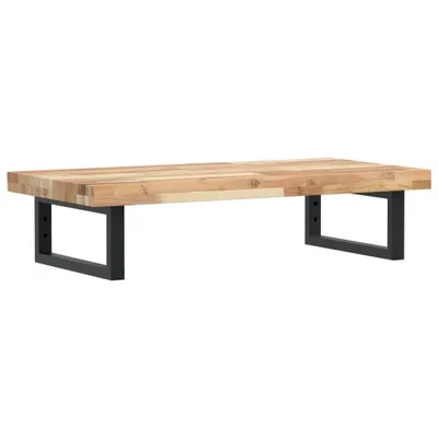 Produktbild von Waschbeckenregal Wandmontage Stahl und Akazienholz