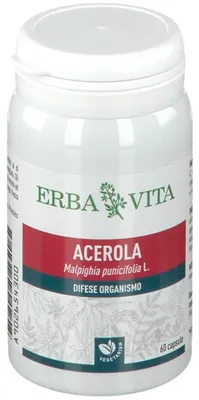 Immagine prodotto di Acerola 60 Capsule 550 Mg