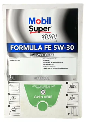 Produktbild von Mobil Super 3000 X1 Formula FE 5W-30 20 Liter BAG-IN Box (153742)