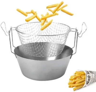 Zdjęcie produktu dla Fritera Thermobodem, stal nierdzewna, 26 cm