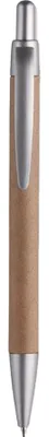 Image de MidOcean - Stylo à bille "Pushton", carton MO168 (taille unique) (Gris argenté mat)