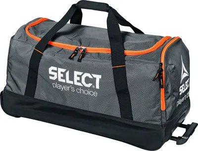 Produktbild von Select Verona Teamtasche mit Rollen grau schwarz orange 75 x 40 x 35 cm