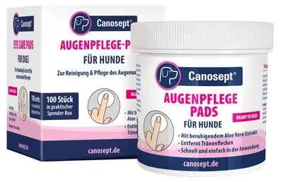 Produktbild von Canosept Augenpflege-Pads für Hunde 100 Stück