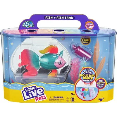 Obrázek produktu pro Moose - Little Live Pets Lil Dippers Fish And Tank Fantasea - Moose - (Hračky / Ostatní hračky)
