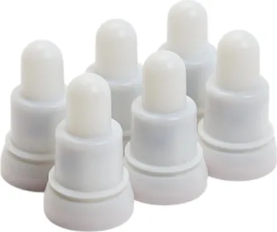 Produktbild von 6x Duni LED Kerzen Multicolour Warmweiss Mehrfarbig Ersatzkerzen für Duni LED-Sets
