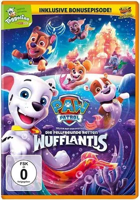 Produktbild von Paw Patrol: Die Fellfreunde retten Wufflantis