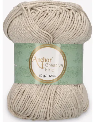 Obrázok produktu pre Anchor Creativa Fino – priadza z bavlny na háčkovanie (farba 00248)