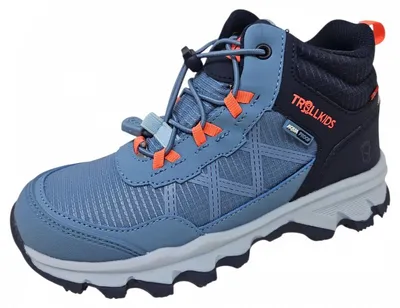 Image de Bottes à lacets Trollkids, couleur bleu