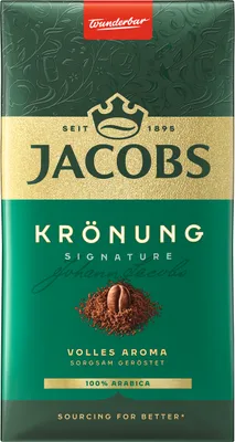 Produktbild von Jacobs Krönung Gemahlen (500g Packung)