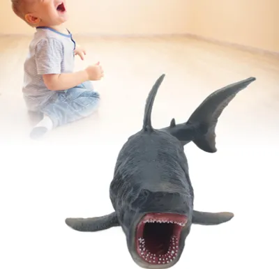 Produktbild von Lebensechte Meerestierfigur, hohe Simulation, PVC-Kunststoffmodell, pädagogische Dekoration, Spielzeug, Meer