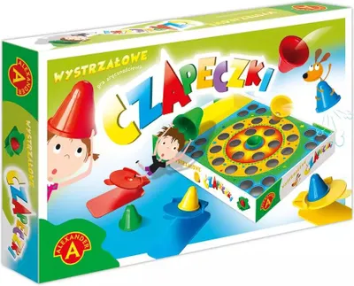 Obrázok produktu pre Obratnostná hra „Vystrieľané čiapky“ pre 1–4 hráčov