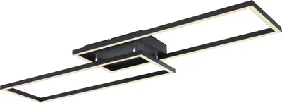 Produktbild von Globo Lighting Deckenleuchte Metall schwarz matt, LED