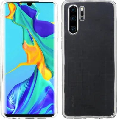 Obrázek produktu pro cofi1453® Silicone Cover Basic kompatibilní s HUAWEI P30 PRO Case TPU Soft Mobile Phone Cover Protection Transparent