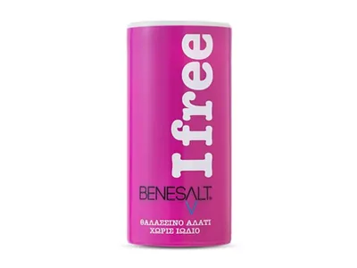 Obrázek produktu pro KALAS BENESŮL IFREE - mořská sůl bez jodu, 250gr