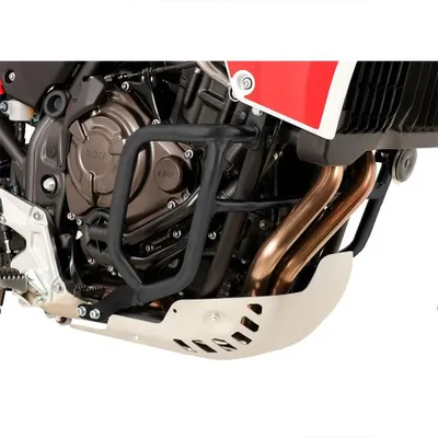 Produktbild von Hepco Becker Yamaha Ténéré 700 19 5014564 00 01 Rohrförmiger Motorschutz Schwarz  Schwarz One Size
