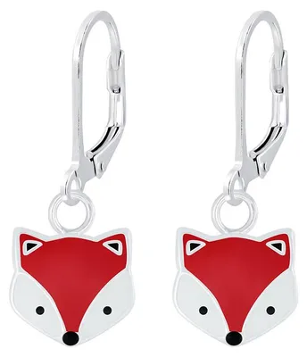 Produktbild von Ohrringe Fuchs: Kinder Ohrhänger Silber 925