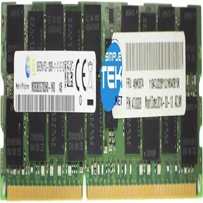 Produktbild von Samsung DDR3L ECC 16GB PC3-12800R Arbeitsspeicher-Modul, Speicherbank M393B2G70QH0-YK0