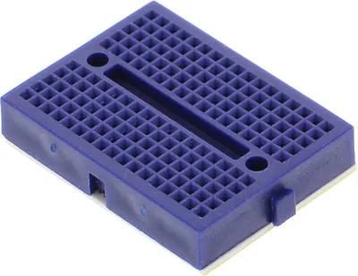 Produktbild von Miniatur Breadboard mit 170 Steckplätzen - div. Farben : Blau Farbe: Blau