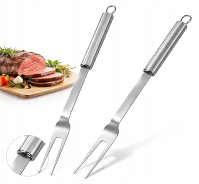 Produktbild von KMT Style Fleischgabel Edelstahl 33,5 cm zum Braten