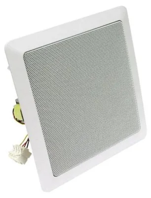 Produktbild von Visaton VS-DL18/2SQ, 2-Wege, Kabelgebunden, 40 W, 70 - 20000 Hz, 8 Ohm, Weiß