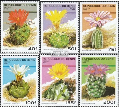 Produktbild von Briefmarken Benin 1996 Mi 824-829 (kompl.Ausg.) postfrisch Kakteen