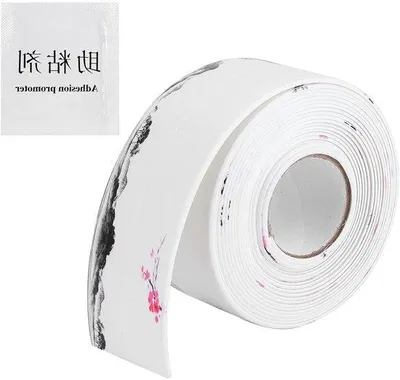 Immagine prodotto di Nastro sigillante impermeabile autoadesivo in PVC e acrilico – Kit per pittura murale, bagno, cucina e WC
