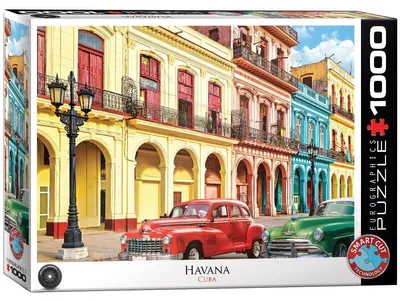 Produktbild von EUROGRAPHICS Puzzle Havanna, Kuba 1000 Teile