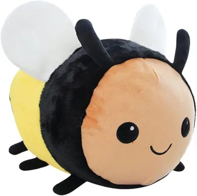 Immagine prodotto di Orsetto di peluche a forma di ape, morbido, 20 cm, regalo per bambini, giocattolo per bambini