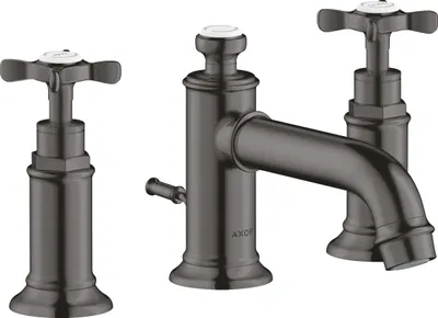 Produktbild von 3-Loch Waschtischarmatur AXOR MONTREUX 30 DN 15 m ZAG 1 1/4Zoll brushed black chro brushed black chrome