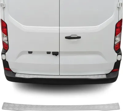 Image de Protection Seuil de Pare-chocs Arriére Pour VW T7 Transporter 2023-2026 Alu Gris
