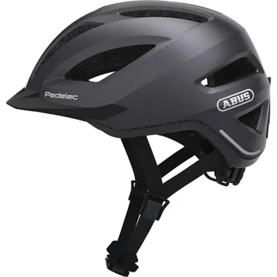 Obrázok produktu pre ABUS City Helmet Pedelec 1.1 - Cyklistická prilba so zadným svetlom pre mestskú premávku - pre mužov a ženy - Titanium (sivý), ?, veľkosť M (52-57 cm)