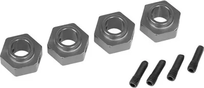 Obrázok produktu pre Náboj kolesa Traxxas 12 mm 6061-T6 hliník (sivý eloxovaný) (4)