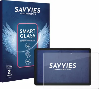 Produktbild von 2x Savvies Schutzglas Folie für Samsung Galaxy Tab A9 Plus 5G 9H Panzer Schutzfolie Glas Displayschutz klar transparent
