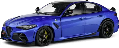 Produktbild von Solido 421186397 Alfa Romeo Giulia GTA 2022 blau 1:18