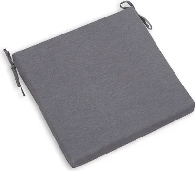 Produktbild von Sitzkissen Chillvert Gandía Quadratisch38x38x4,5 cm Grau Abziehbar