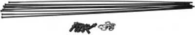 Zdjęcie produktu dla Zestaw szprych DT Swiss RC1400 Dicut 25 DB koło przednie + koło tylne, WXKCR14257342S, czarny (1 zestaw)