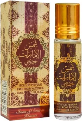 Zdjęcie produktu dla Shams Al Emarat Khususi 10ml Roll-On Parfumöl Ard Al Zaafaran - Unisex