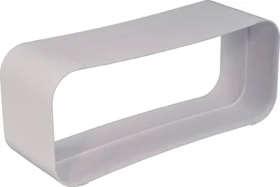 Produktbild von OPTIMAIRO Flachkanalverbinder 222 x 89 Kunststoff weiß