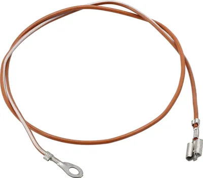 Produktbild von Kabel - Braun / Weiß, Leitungsverbinder Zündspule - Simson S51