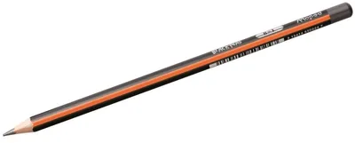 Produktbild von maped BLACK'PEPS Bleistifte B schwarz/orange, 12 St.