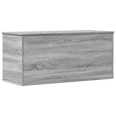 Zdjęcie produktu dla vidaXL Kufer Sonoma szary 100x42x46 cm Materiał drewnopochodny
