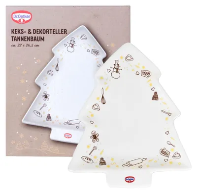 Produktbild von Dr. Oetker Keksteller Tannenbaum