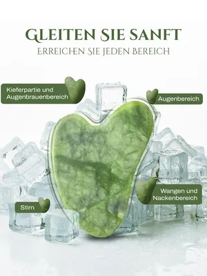 Produktbild von Natural Pro | Gua Sha Jade Stein