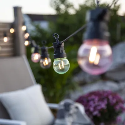 Zdjęcie produktu dla Girlanda ogrodowa 20 lampek LED Filament CIRCUS SMALL