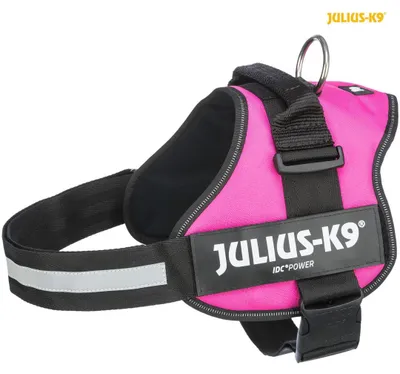 Produktbild von Julius-K9® IDC Powergeschirr®, L / 1: 66–85 cm / 50 mm, fuchsia