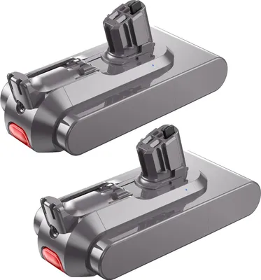 Produktbild von Staubsauger Akku 2er-Pack - Ersatzakku für V11 V15 - 25,2 V Li-Ion - 6000 mAh Hochkapazität - Click-in kompatibel SV15 SV16 SV17 SV22 SV28 SV29 SV47