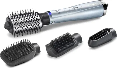 Immagine prodotto di BaByliss Hydro Fusion Spazzola ad aria calda 4 attacchi Asciugatura a caldo Styling Professionale