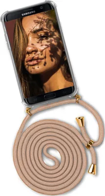 Produktbild von TWIST-Case + TWIST-Cord für Samsung Galaxy S7 Edge, Farbe:Golden Coast (Gold)